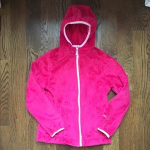 Size 7/8 girls pink fleece jacket